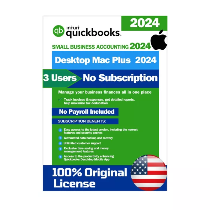 QuickBooks Desktop MAC Plus 2024