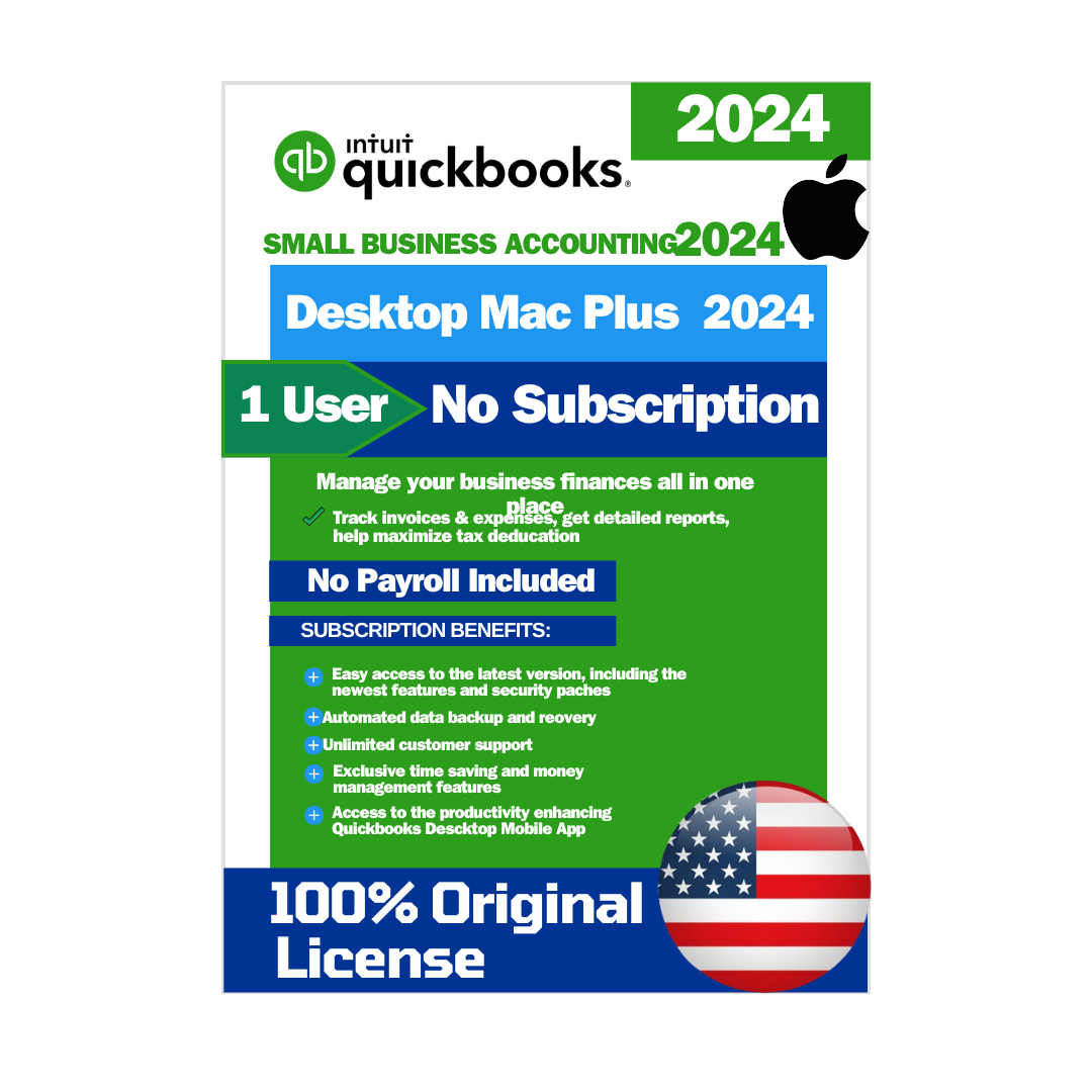 QuickBooks Desktop MAC Plus 2024