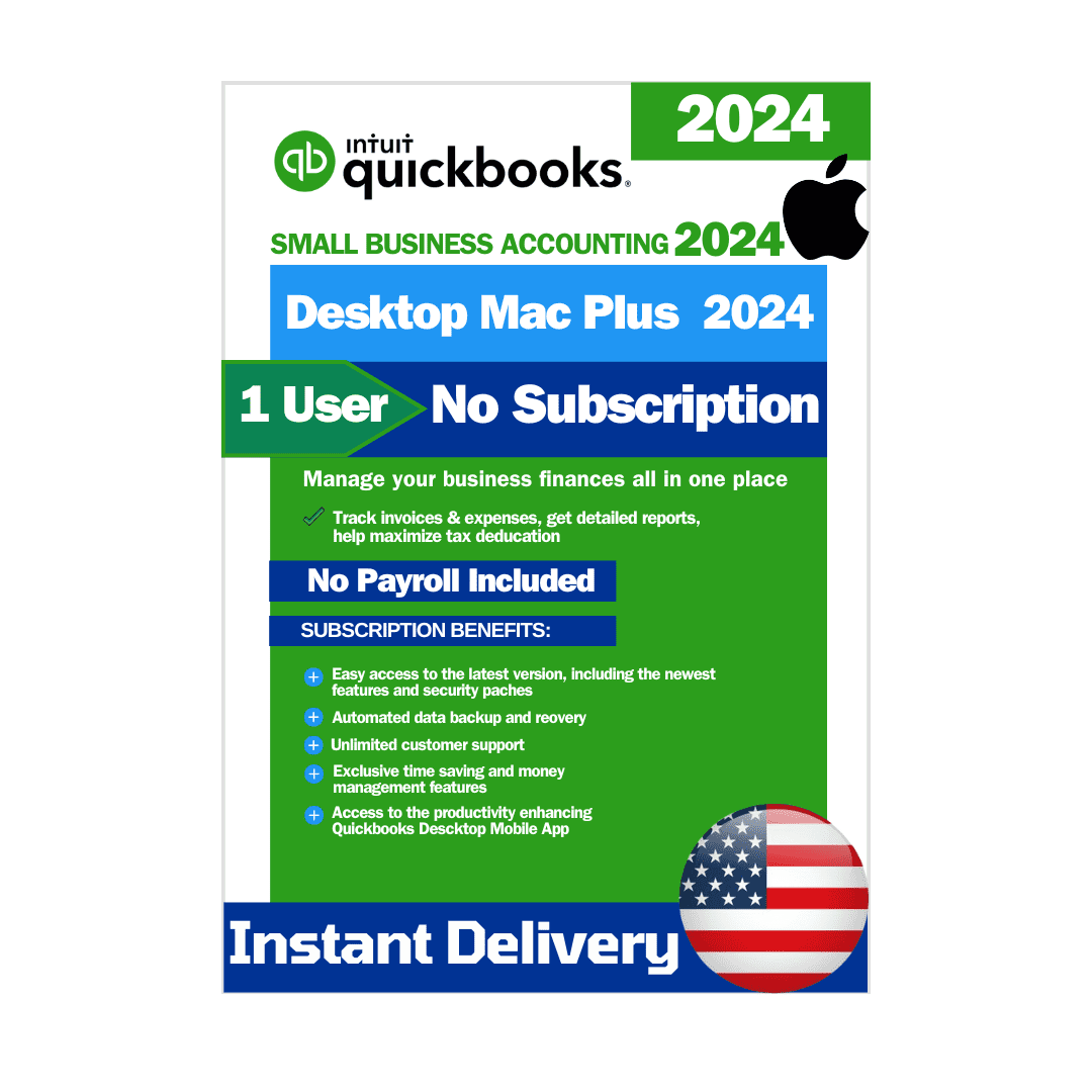 QuickBooks Desktop MAC Plus 2024