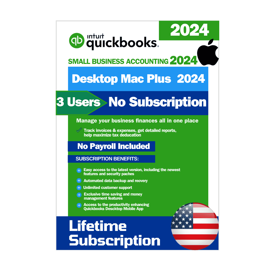 QuickBooks Desktop MAC Plus 2024