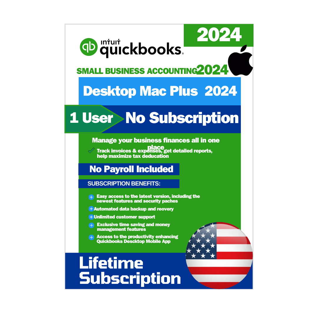 QuickBooks Desktop MAC Plus 2024