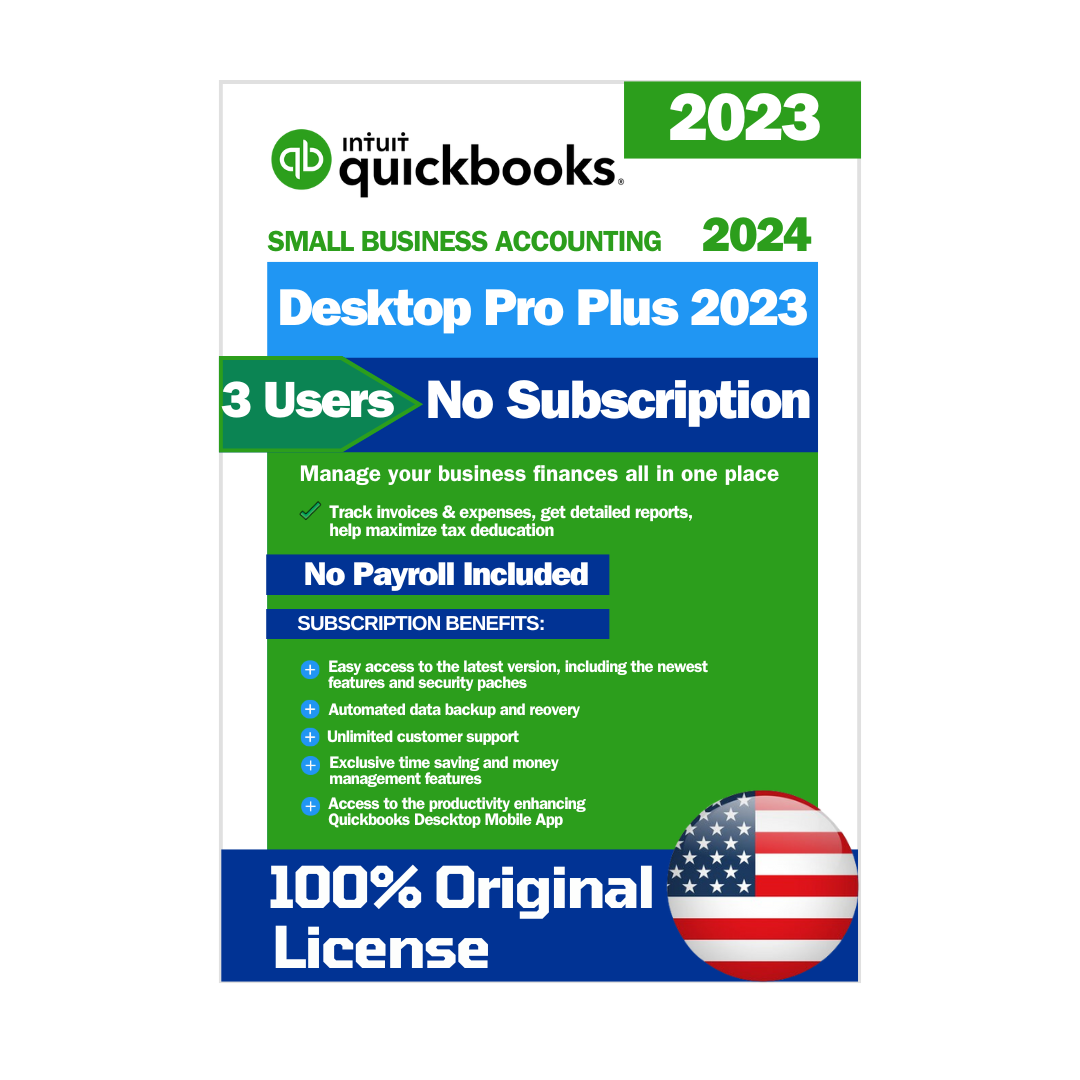 QuickBooks Desktop Pro Plus 2023