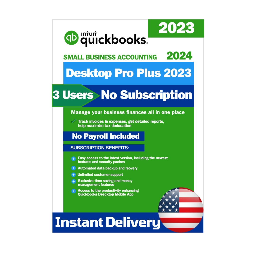 QuickBooks Desktop Pro Plus 2023