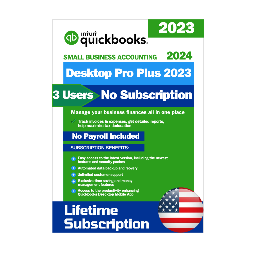 QuickBooks Desktop Pro Plus 2023